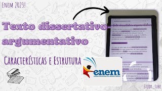 Texto Dissertativo X Dissertativo argumentativo existe diferença [upl. by Coryden]