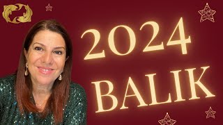 Balık amp Yükselen Balık 2024 Yıllık Burç Yorumu🎄♓️ Balıkları 2024de Neler Bekliyor  🌟 [upl. by Midge]