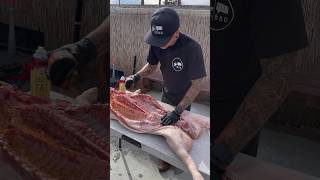 Cooking a Whole Hog in my Backyard Asador style 🐖 openfirecooking lechon asador tftibbq bbq [upl. by Ernest632]