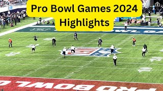 Pro Bowl Games 2024 Highlights [upl. by Norean]