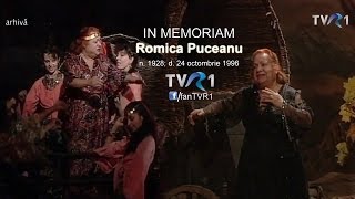 In memoriam Romica Puceanu TVR1 [upl. by Ellemac656]