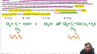 Methyl methacrylate MMA là một ester của methacrylic acid công thức hóa học của nó là C3H8O2 [upl. by Desirae]