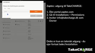 Zaptec Go Adgang til lader [upl. by Ecyak]