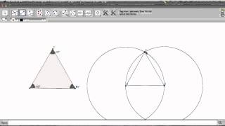 Geogebra  Constructing Equilateral Triangles [upl. by Peskoff]