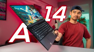 Laptop Gaming quotquotMURAHquotquot Asus Tipis Enteng Performa monster  TUF Gaming A14 [upl. by Ajnin]