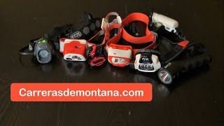 Frontales Petzl trail runing y montaña vs alternativas Como elegir el mejor frontal por Mayayo [upl. by Kubis474]