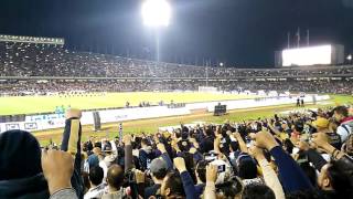 Final Pumas vs Tigres 2015 Himno Deportivo Univers [upl. by Nirahs]