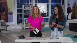 RADLEY London quotCall Mequot Leather Medium Zip Top Wallet on QVC [upl. by Aniat264]