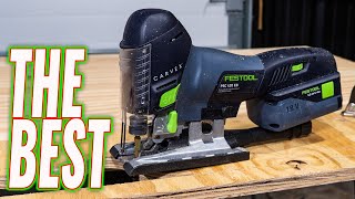 BUY the BEST Festool PSC 420 Carvex 18V Brushless Jig Saw Review [upl. by Renaxela]