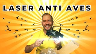 Abriendo Caja del Laser Anti Aves  Unboxing Bird Laser [upl. by Airehs]