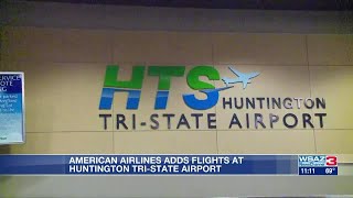 American Airlines to add flights at Huntington TriState Airport [upl. by Vaden19]