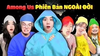 Mèo Simmy Và Hero Team Chơi Among US Phiên Bản NGOÀI ĐỜI [upl. by Harod]