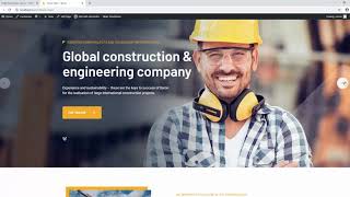 Byron  Construction and Engineering WordPress Theme Installation and One Click Demo Import Tutorial [upl. by Drehcir885]