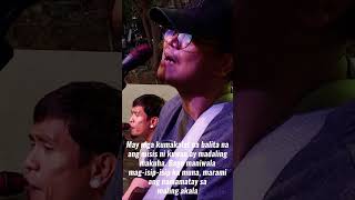 Brownman Revival — Maling Akala cover with lyrics by Tan Rimando of The Stereo at Burnham Park [upl. by Nadabus249]