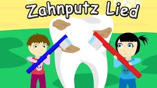 Zahnputz Lied Deutsch  der Zahnputzsong Kinderlieder für Kleinkinder [upl. by Arten282]