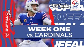 Bills vs Cardinals Week 1 Postgame Show  Cover 1 Buffalo Podcast  C1 BUF [upl. by Batsheva]