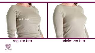 Minimizer Bras 101  HerRoom [upl. by Ulysses]