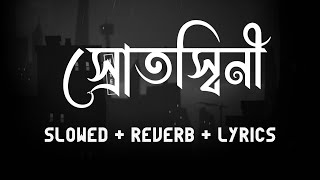 Encore  Srotoshini  Slowed  Reverb  Lyrics  স্রোতস্বিনী  Zarif Vibes [upl. by Kaitlynn]