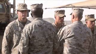 1st Battalion 8th Marines visited by Commandant and Sgt Maj of the Marine Corps [upl. by Yelahs]