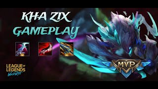 KHAZIX STILL OP IN SEASON 14 JUNGLE WILD RIFT GAMEPLAY  BUILD [upl. by Erdman421]