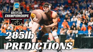 285lb Predictions  2024 NCAA Wrestling Championships [upl. by Ami337]