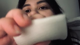 ASMR treating your wound soft spoken [upl. by Seyah]