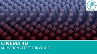 Offset  Randomize Alembic Animation in Cloner  Cinema 4D [upl. by Creighton]