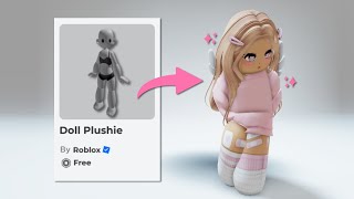 TUTORIAL GET DOLL PLUSHIE AVATAR FOR FREE 🤩🥰 [upl. by Harness]