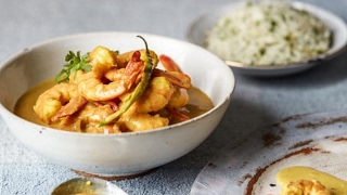 Goan prawn curry with coconut chilli and coriander  Curry and Spice [upl. by Atirb703]