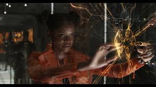 Shuri Treating Vision  Avengers Infinity War 4k All Scenes  Movie Perks [upl. by Jehial]