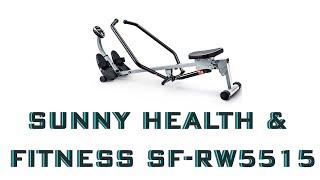 BEST HOME GYMS  SUNNY HEALTH amp FITNESS SF RW5639 REVIEW [upl. by Haughay362]