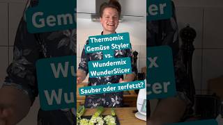 Thermomix Gemüse Styler oder Wundermix WunderSlicer am Beispiel von Porree thermomix shorts [upl. by Hnahc127]