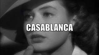 AS TIME GOOD BYE  DOOLEY WILSON  FILM CASABLANCA [upl. by Ahsinyt]