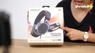 รีวิว Steelseries Arctis Pro GameDAC Gaming Headset ตัวแรกของโลก HiRes [upl. by Zigmund121]