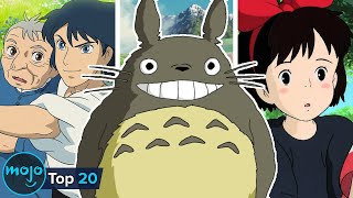 Top 20 Studio Ghibli Films of All Time [upl. by Hagood]