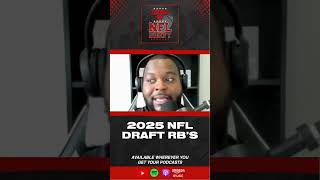 How many RBs will be drafted in the 2025 NFL Draft  NFL Draft Podcast nfldraft nfl football [upl. by Jermayne]