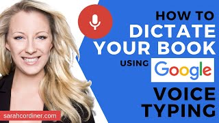 How To Dictate Your Book with Voice Typing Tool in Google Docs [upl. by Fitzsimmons]