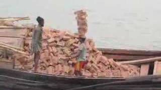 original stacking bricks in bangladesh no dropping [upl. by Aehtna]