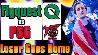 Lose and Go Home  FLYQUEST VS PSG  LCS Fan Reacts [upl. by Demetri]