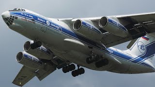 70 PLANE CLOSEUP LANDINGS in 1 HR in 4K  Plane Spotting at Moscow Sheremetyevo Airport [upl. by Ahtela]