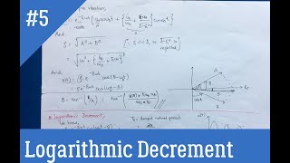 Logarithmic Decrement Theory and Numerical  Structural Dynamics and Earthquake Engineering [upl. by Naneek]