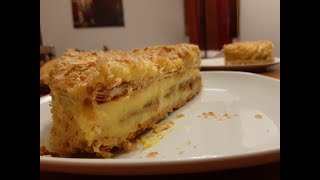 Torta Millefoglie con Crema Pasticcera [upl. by Sorcha]