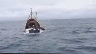 Video Shows Boat Sinking As Crew Rescued [upl. by Katerine]