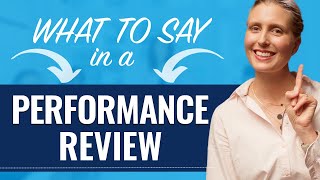 Communication Tips for Performance Reviews What to Say in Your Performance Review [upl. by Recneps]