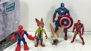 Zootopia Nick amp Finnick 2 Pack Review [upl. by Nelak]