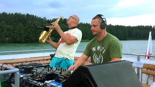 Infinity  Saxophone Live from Augustow City boat party [upl. by Laurens247]