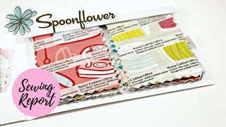 CONFESSION Ive Never Bought Spoonflower Fabric Online  LIVE SHOW  SEWING REPORT [upl. by Luelle550]