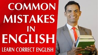 common English Mistakes How to learn English speaking and grammar by M Akmal  The Skill Sets [upl. by Rik]