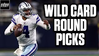 NFL WildCard Round Picks Best Bets amp Against The Spread Selections  Drew amp Stew [upl. by Uzzial]