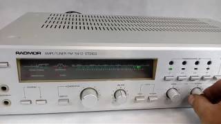 RADMOR AMPLITUNER FM 5412 STEREO [upl. by Aytac]